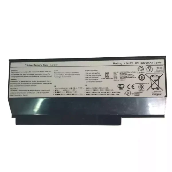 Bateria para notebook ASUS A42-G73