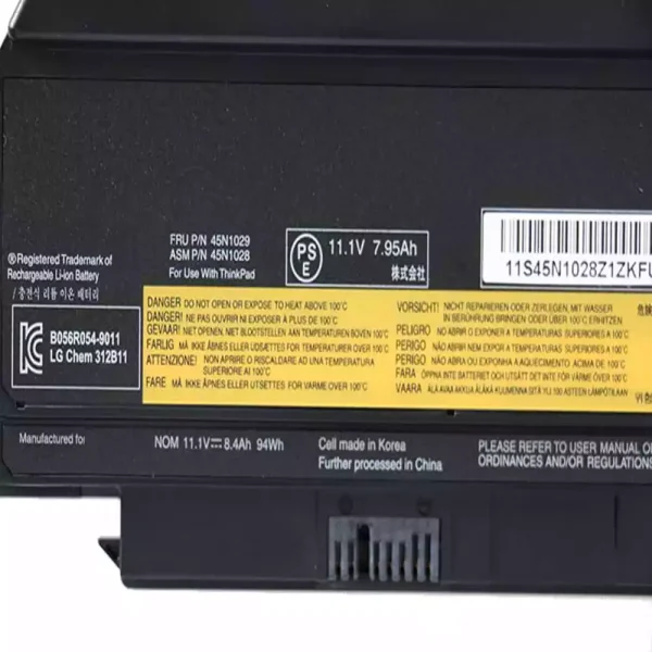 Bateria para notebook LENOVO Thinkpad X230 - Image 3