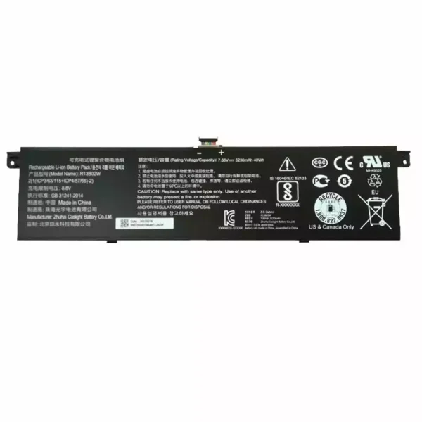 Bateria para notebook Xiaomi MI R13B01W