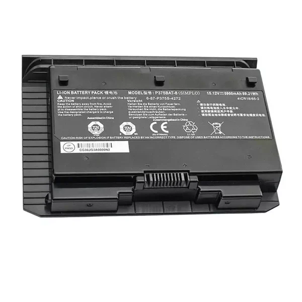 Bateria para notebook CLEVO 6-87-P375S-427,6-87-P375S-4271