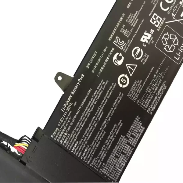 Bateria para notebook ASUS C21N1504 - Image 3
