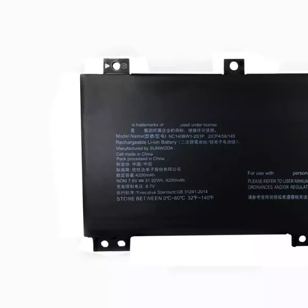 Bateria para notebook LENOVO NC140BW1-2S1P - Image 3