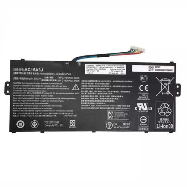 Bateria para notebook ACER AC15A3J