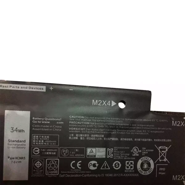 Bateria para notebook DELL WY7CG - Image 3