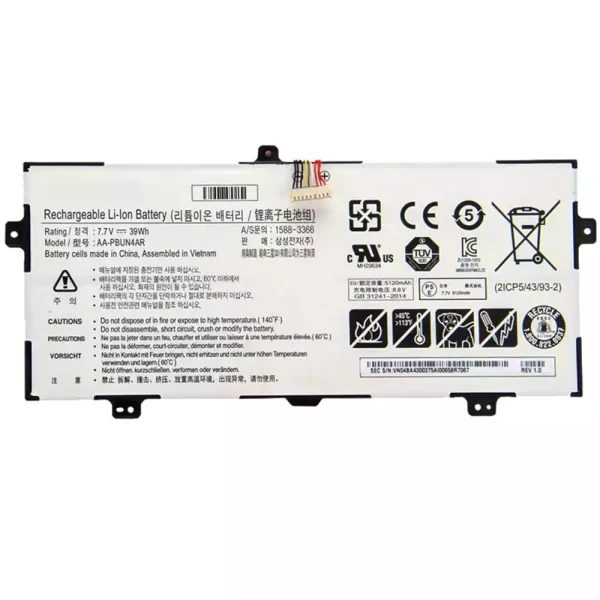 Bateria para notebook SAMSUNG NP940X3L