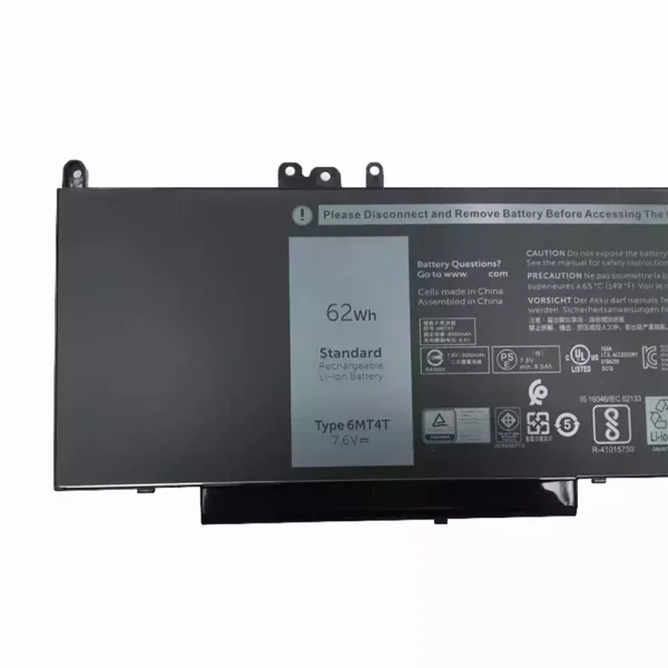 Bateria para notebook Dell Latitude E5470 - Image 3