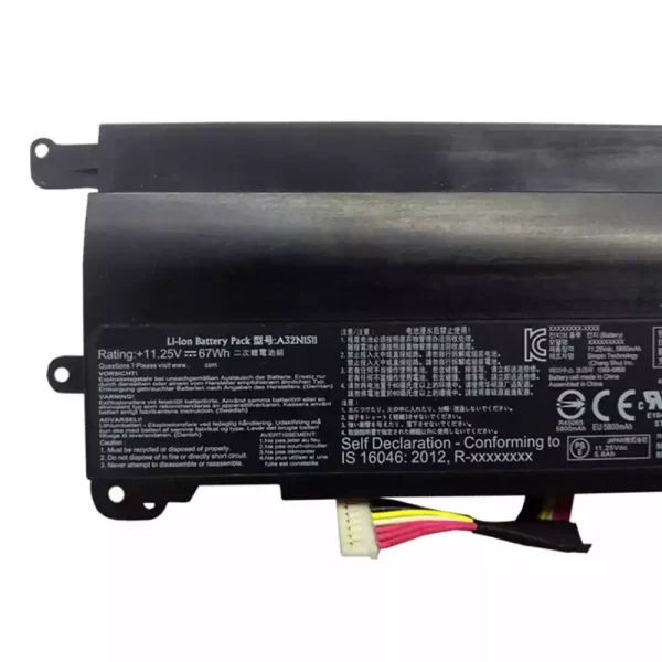 Bateria para notebook ASUS A32N1511 - Image 3