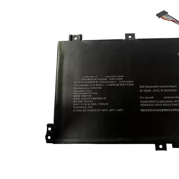 Bateria para notebook LENOVO BSNO427488-01，BSN0427488-01 - Image 3