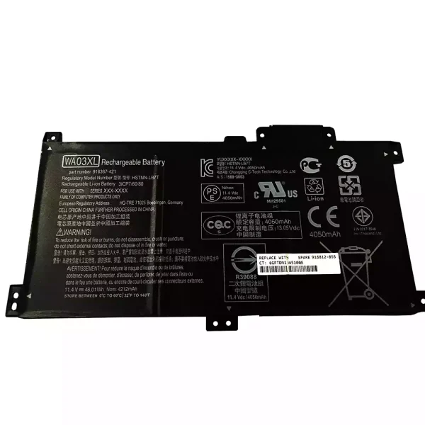 Bateria para notebook HP WA03XL