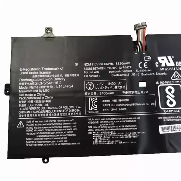 Bateria para notebook LENOVO Yoga 900-13ISK - Image 3