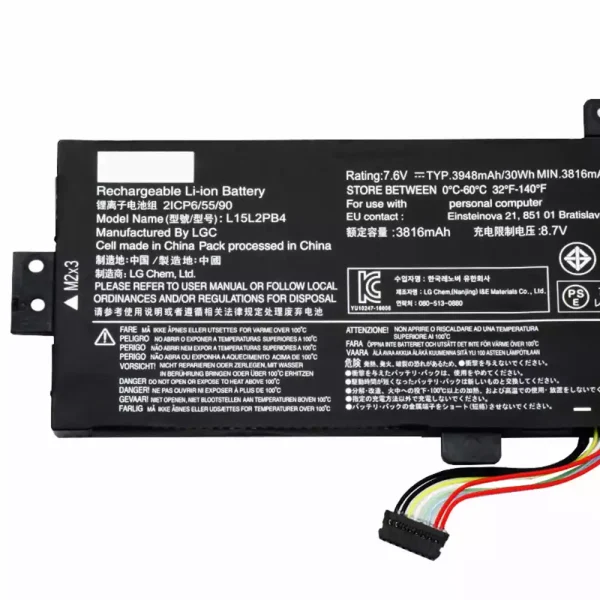 Bateria para notebook LENOVO L15L2PB4 - Image 3