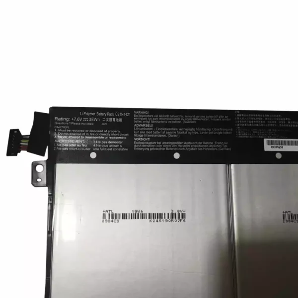 Bateria para notebook ASUS C21N1421 - Image 3