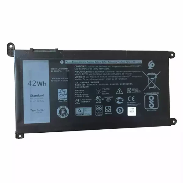 Bateria para notebook DELL Latitude 11 3180,Latitude 11 3189