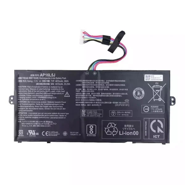 Bateria para notebook ACER AP16L5J
