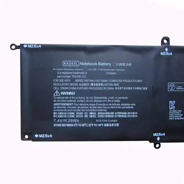 Bateria para notebook HP Pro x2 612 G1 - Image 3