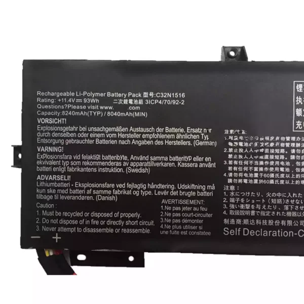 Bateria para notebook ASUS C32N1516 - Image 3