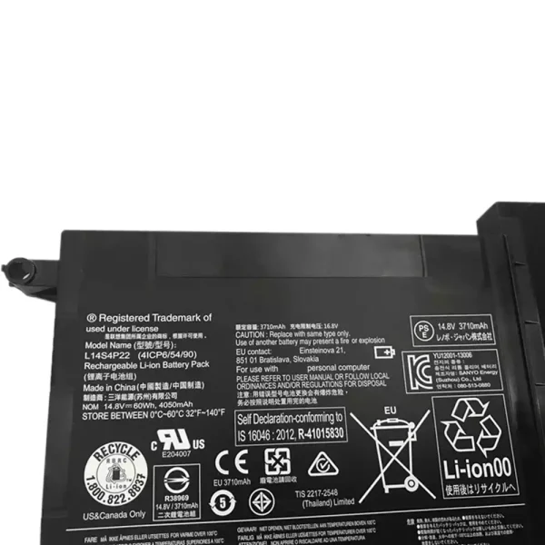 Bateria para notebook LENOVO L14S4P22 - Image 2