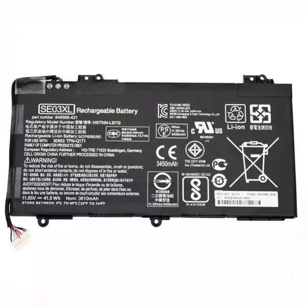 Bateria para notebook HP TPN-Q171
