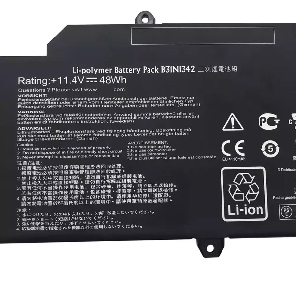 Bateria para notebook ASUS B31N1342 - Image 3