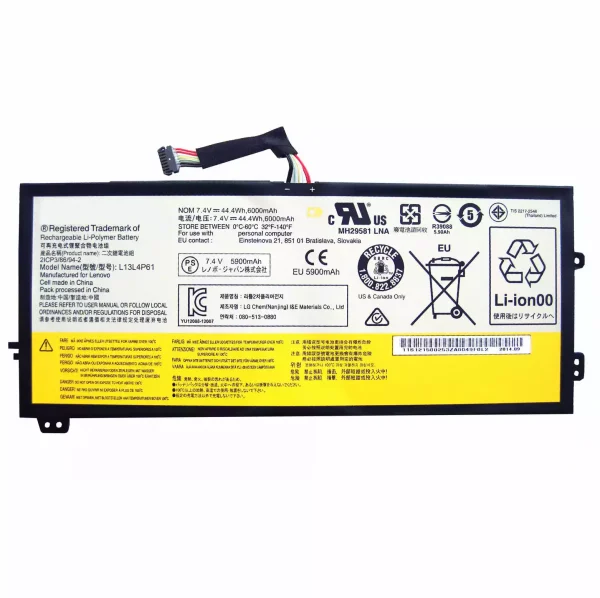 Bateria para notebook LENOVO L13L4P61,L13M4P61
