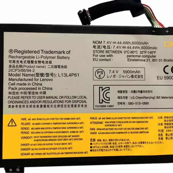 Bateria para notebook LENOVO L13L4P61,L13M4P61 - Image 3