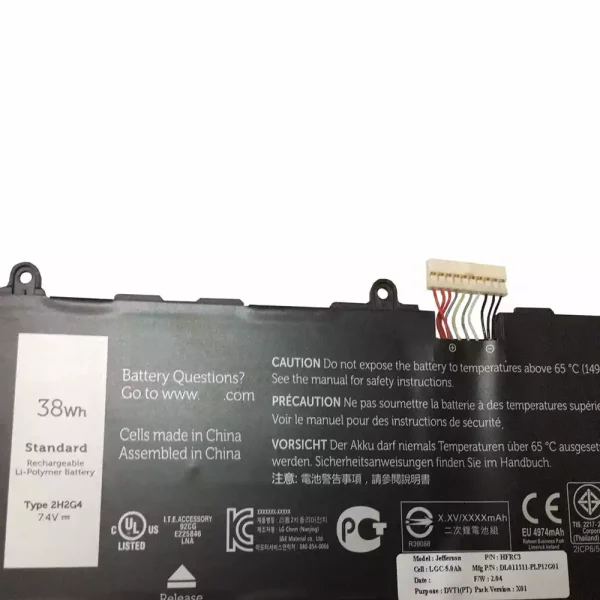 Bateria para notebook DELL Venue 11 7140 - Image 3