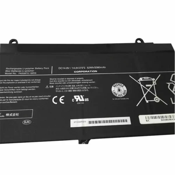 Bateria para notebook TOSHIBA PA5097U-1BRS - Imagem 3