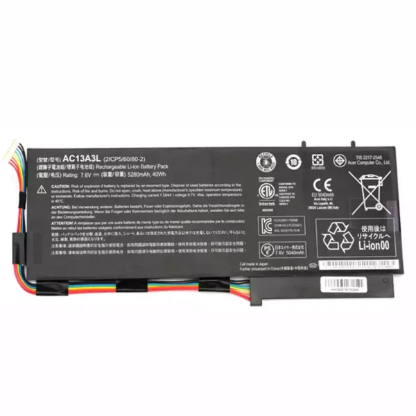 Bateria para notebook ACER Aspire P3，P3-131，P3-171