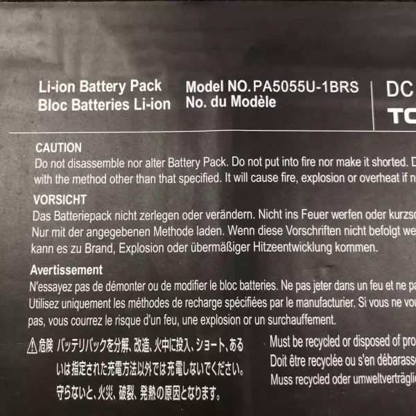 Bateria para notebook TOSHIBA AT330 - Image 3