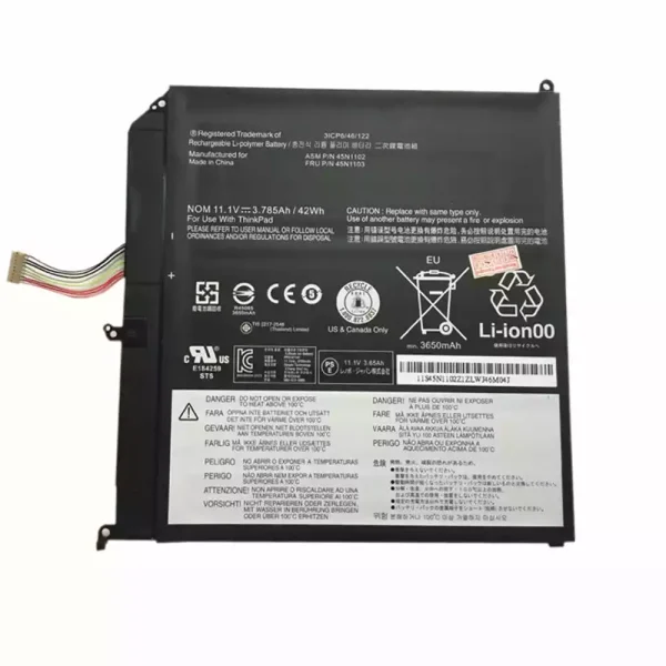 Bateria para notebook LENOVO 45N1102,45N1103