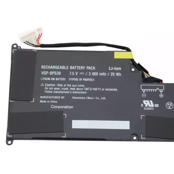 Bateria para notebook SONY VGP-BPS39 - Image 3