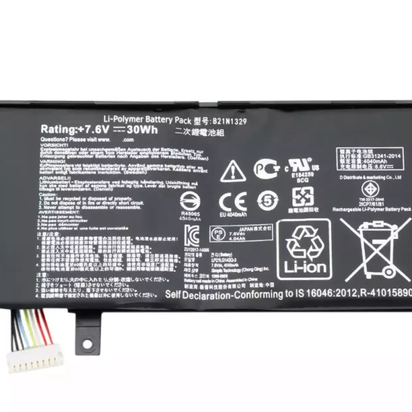 Bateria para notebook ASUS D553MA,X403M,P553MA - Image 3