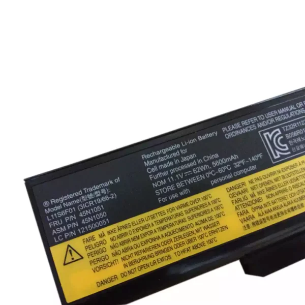Bateria para notebook LENOVO Thinkpad E430,Thinkpad E435,Thinkpad E49L,Thinkpad E431,Thinkpad E440 - Image 3