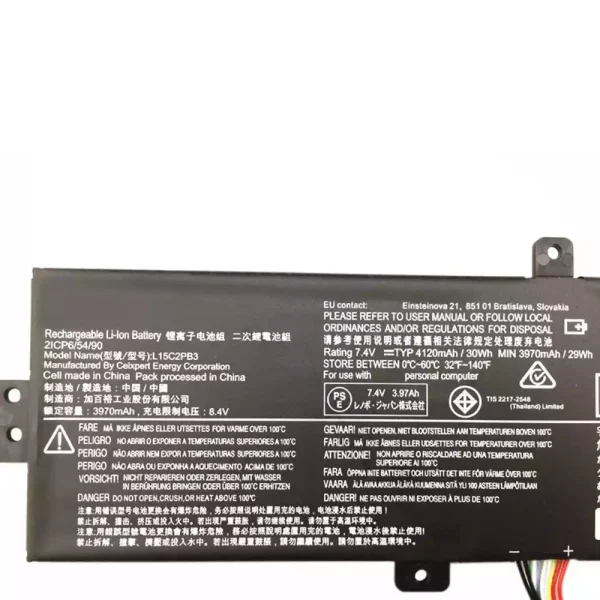 Bateria para notebook LENOVO L15C2PB3,L15M2PB3 - Image 3