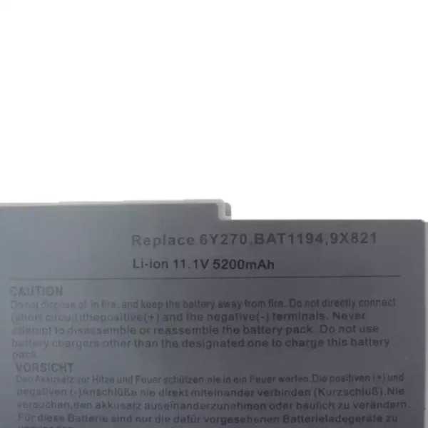 Bateria para notebook DELL LatitudeD500,Latitude D505,Latitude D510,Latitude D520 - Image 3