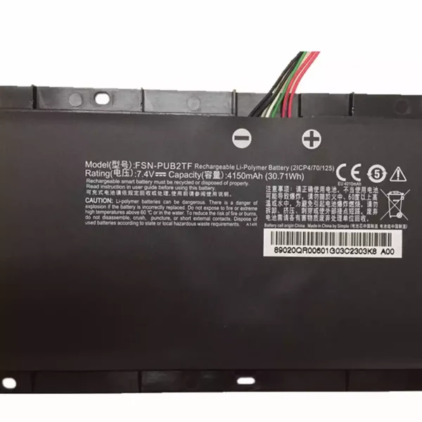 Bateria para notebook TONGFANG U49F,U49F1,U49F2,U410 - Image 3