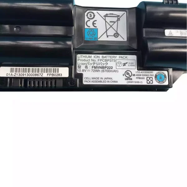 Bateria para notebook FUJITSU Lifebook T732,Lifebook T734,Lifebook T902 - Image 3