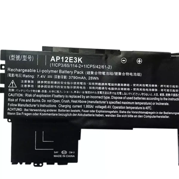 Bateria para notebook ACER AP12E3K - Image 3