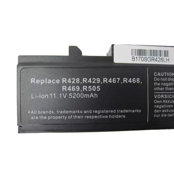 Bateria para notebook SAMSUMG R428,R429,R439,R440,R467,R468,R470,RV411 - Image 3