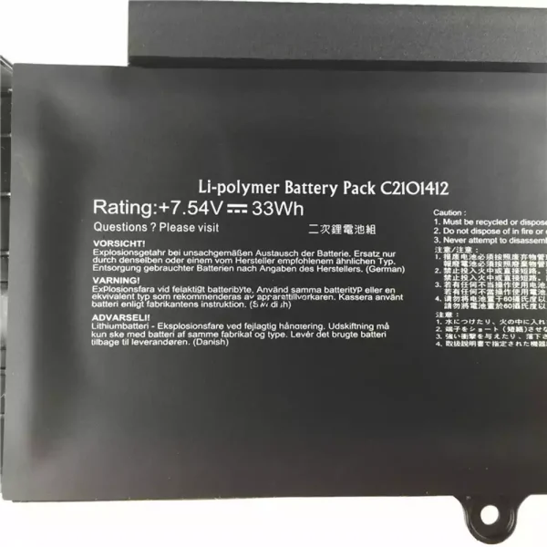 Bateria para notebook Asus C21O1412,C2101412 - Image 3
