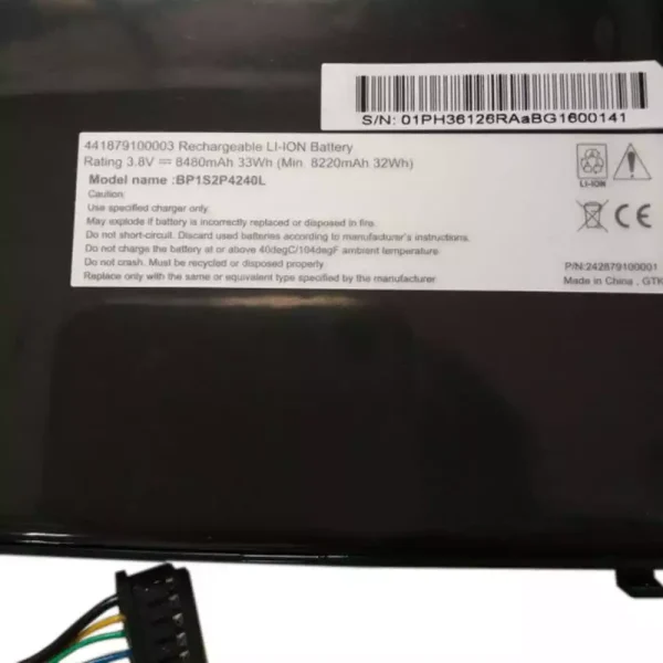 Bateria para notebook Getac BP1S2P4240L,441879100003 - Image 2