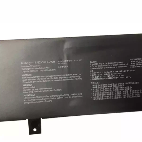 Bateria para notebook ASUS B31N1631 - Image 3