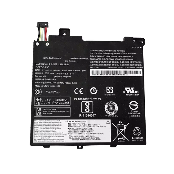 Bateria para notebook LENOVO L17L2PB1,L17M2PB1