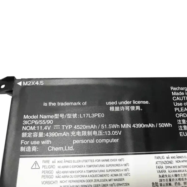 Bateria para notebook LENOVO Yoga 730-15IKB - Image 3