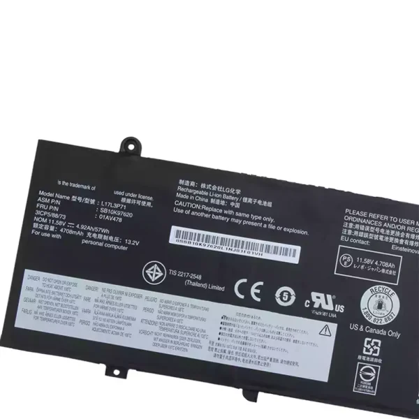 Bateria para notebook LENOVO ThinkPad T480s - Image 3