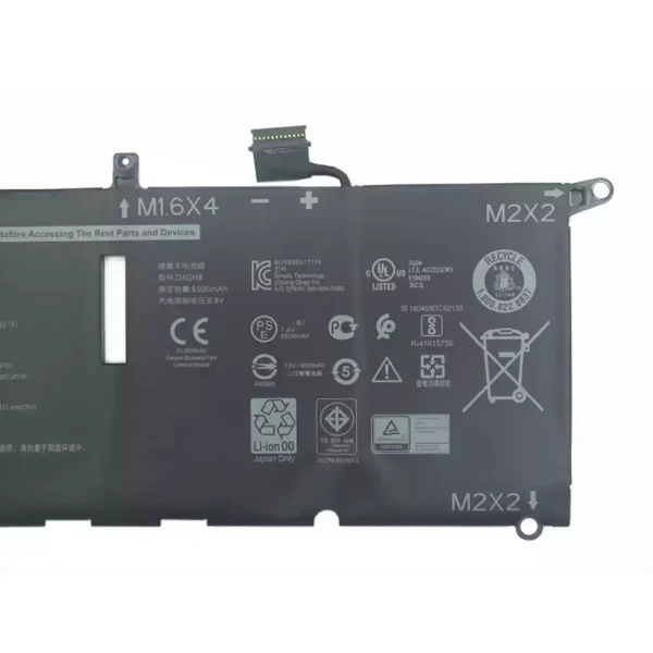 Bateria para notebook DELL XPS 13 9370,0H754V - Image 4