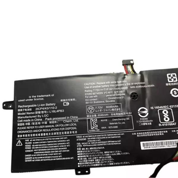 Bateria para notebook LENOVO L16L4PB3,L16C4PB3 - Image 3