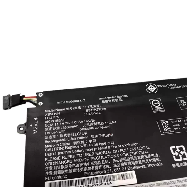 Bateria para notebook LENOVO ThinkPad R480,ThinkPad R580,ThinkPad L480,ThinkPad L580 - Image 3