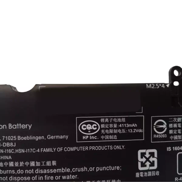 Bateria para notebook HP ZBOOK 14U G5 - Image 3
