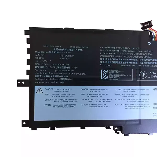 Bateria para notebook LENOVO L17C4P71 - Image 3